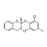 2-(2,6-Dichloro-4-iodophenoxy)-4H-benzo[d][1,3,2]dioxaphosphinine 2-Oxide