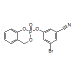 3-Bromo-5-[(2-oxido-4H-benzo[d][1,3,2]dioxaphosphinin-2-yl)oxy]benzonitrile