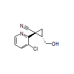 (1R,2S)-1-(3-Chloropyridin-2-yl)-2-(hydroxymethyl)cyclopropanecarbonitrile