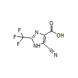 5-Cyano-2-(trifluoromethyl)-1H-imidazole-4-carboxylic Acid