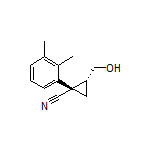 (1S,2R)-1-(2,3-Dimethylphenyl)-2-(hydroxymethyl)cyclopropanecarbonitrile