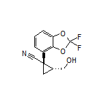 (1S,2R)-1-(2,2-Difluorobenzo[d][1,3]dioxol-4-yl)-2-(hydroxymethyl)cyclopropanecarbonitrile