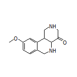 9-Methoxy-1,2,3,5,6,10b-hexahydrobenzo[c][1,6]naphthyridin-4(4aH)-one