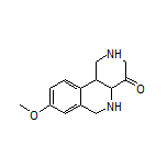 8-Methoxy-1,2,3,5,6,10b-hexahydrobenzo[c][1,6]naphthyridin-4(4aH)-one