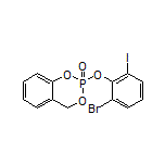 2-(2-Bromo-6-iodophenoxy)-4H-benzo[d][1,3,2]dioxaphosphinine 2-Oxide