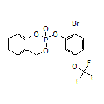 2-[2-Bromo-5-(trifluoromethoxy)phenoxy]-4H-benzo[d][1,3,2]dioxaphosphinine 2-Oxide