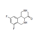 7,9-Difluoro-1,2,3,5,6,10b-hexahydrobenzo[c][1,6]naphthyridin-4(4aH)-one