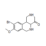 9-Bromo-8-methoxy-1,2,3,5,6,10b-hexahydrobenzo[c][1,6]naphthyridin-4(4aH)-one