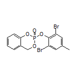 2-(2,6-Dibromo-4-methylphenoxy)-4H-benzo[d][1,3,2]dioxaphosphinine 2-Oxide