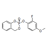 2-(2-Fluoro-4-methoxyphenoxy)-4H-benzo[d][1,3,2]dioxaphosphinine 2-Oxide