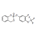 2-[3-Fluoro-4-(trifluoromethoxy)phenoxy]-4H-benzo[d][1,3,2]dioxaphosphinine 2-Oxide