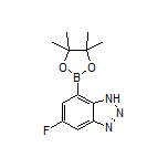 5-Fluoro-1H-benzo[d][1,2,3]triazole-7-boronic Acid Pinacol Ester