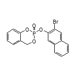 2-[(3-Bromonaphthalen-2-yl)oxy]-4H-benzo[d][1,3,2]dioxaphosphinine 2-Oxide