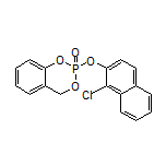 2-[(1-Chloronaphthalen-2-yl)oxy]-4H-benzo[d][1,3,2]dioxaphosphinine 2-Oxide