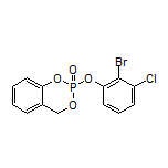 2-(2-Bromo-3-chlorophenoxy)-4H-benzo[d][1,3,2]dioxaphosphinine 2-Oxide