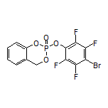 2-(4-Bromo-2,3,5,6-tetrafluorophenoxy)-4H-benzo[d][1,3,2]dioxaphosphinine 2-Oxide