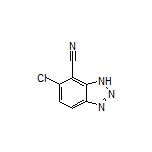 6-Chloro-1H-benzo[d][1,2,3]triazole-7-carbonitrile