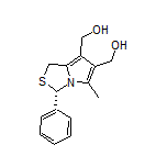 (S)-(5-Methyl-3-phenyl-1,3-dihydropyrrolo[1,2-c]thiazole-6,7-diyl)dimethanol