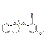 5-Methoxy-2-[(2-oxido-4H-benzo[d][1,3,2]dioxaphosphinin-2-yl)oxy]benzonitrile