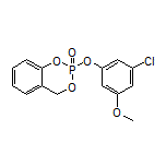 2-(3-Chloro-5-methoxyphenoxy)-4H-benzo[d][1,3,2]dioxaphosphinine 2-Oxide