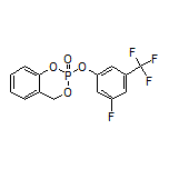 2-[3-Fluoro-5-(trifluoromethyl)phenoxy]-4H-benzo[d][1,3,2]dioxaphosphinine 2-Oxide