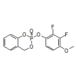 2-(2,3-Difluoro-4-methoxyphenoxy)-4H-benzo[d][1,3,2]dioxaphosphinine 2-Oxide