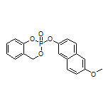 2-[(6-Methoxynaphthalen-2-yl)oxy]-4H-benzo[d][1,3,2]dioxaphosphinine 2-Oxide