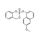 2-[(6-Methoxynaphthalen-1-yl)oxy]-4H-benzo[d][1,3,2]dioxaphosphinine 2-Oxide