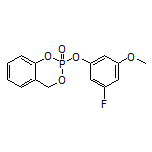 2-(3-Fluoro-5-methoxyphenoxy)-4H-benzo[d][1,3,2]dioxaphosphinine 2-Oxide