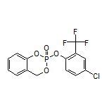 2-[4-Chloro-2-(trifluoromethyl)phenoxy]-4H-benzo[d][1,3,2]dioxaphosphinine 2-Oxide