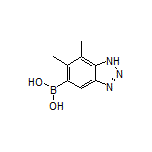 6,7-Dimethyl-1H-benzo[d][1,2,3]triazole-5-boronic Acid