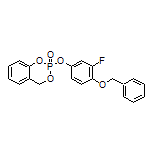 2-[4-(Benzyloxy)-3-fluorophenoxy]-4H-benzo[d][1,3,2]dioxaphosphinine 2-Oxide