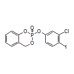 2-(3-Chloro-4-iodophenoxy)-4H-benzo[d][1,3,2]dioxaphosphinine 2-Oxide