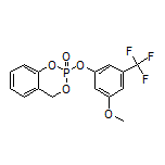 2-[3-Methoxy-5-(trifluoromethyl)phenoxy]-4H-benzo[d][1,3,2]dioxaphosphinine 2-Oxide