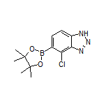 4-Chloro-1H-benzo[d][1,2,3]triazole-5-boronic Acid Pinacol Ester