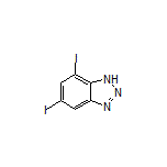 5,7-Diiodo-1H-benzo[d][1,2,3]triazole