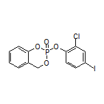 2-(2-Chloro-4-iodophenoxy)-4H-benzo[d][1,3,2]dioxaphosphinine 2-Oxide