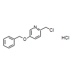 5-(Benzyloxy)-2-(chloromethyl)pyridine Hydrochloride