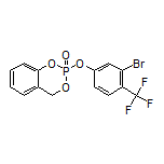 2-[3-Bromo-4-(trifluoromethyl)phenoxy]-4H-benzo[d][1,3,2]dioxaphosphinine 2-Oxide