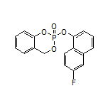 2-[(6-Fluoro-1-naphthyl)oxy]-4H-benzo[d][1,3,2]dioxaphosphinine 2-Oxide