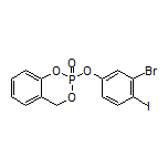 2-(3-Bromo-4-iodophenoxy)-4H-benzo[d][1,3,2]dioxaphosphinine 2-Oxide