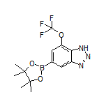 7-(Trifluoromethoxy)-1H-benzo[d][1,2,3]triazole-5-boronic Acid Pinacol Ester