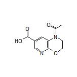 1-Acetyl-2,3-dihydro-1H-pyrido[2,3-b][1,4]oxazine-7-carboxylic Acid