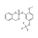 2-[2-Methoxy-5-(trifluoromethoxy)phenoxy]-4H-benzo[d][1,3,2]dioxaphosphinine 2-Oxide