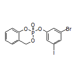 2-(3-Bromo-5-iodophenoxy)-4H-benzo[d][1,3,2]dioxaphosphinine 2-Oxide