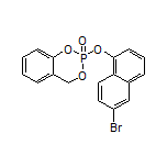 2-[(6-Bromonaphthalen-1-yl)oxy]-4H-benzo[d][1,3,2]dioxaphosphinine 2-Oxide