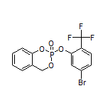 2-[5-Bromo-2-(trifluoromethyl)phenoxy]-4H-benzo[d][1,3,2]dioxaphosphinine 2-Oxide