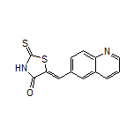 (Z)-5-(Quinolin-6-ylmethylene)-2-thioxothiazolidin-4-one