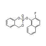 2-[(2-Fluoro-1-naphthyl)oxy]-4H-benzo[d][1,3,2]dioxaphosphinine 2-Oxide