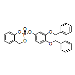 2-[3,4-Bis(benzyloxy)phenoxy]-4H-benzo[d][1,3,2]dioxaphosphinine 2-Oxide